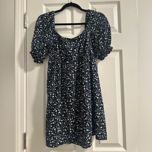 Francesca’s navy blue short dress